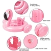 Inflatable Flamingo/Unicorn/Swan Pool Float Circle Mattress Swimming Ring Swin Seat Boat Raft Summer Water Fun Pool Toys(Pink Flamingo)