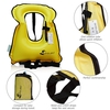 Inflatable Swim Vest Life Jacket for Snorkeling Floating Device Swimming Drifting Surfing Water Sports Life Saving