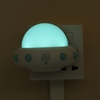 Infrared LED Night Light Wall Baby Room Nursery Adjustable Brightness Nightlight with Remote Control AC110-240V