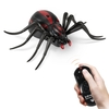 Infrared Remote Control Simulation Black Widow Spider Terrifying Ghost Toy RC Animal Christmas Present Gift for Kids