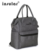 Insular Multifunctional Mommy Bag Excellent Water Resistance Nappy Bag Backpack Durable Shoulders Bag Baby Diaper Bag for Mom Baby Shower Gift