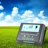 Intelligent 20A 12V/24V Solar Charge Controller Metal Case Auto-ID PWM Regulator Time-Control Solar Power Panel Battery Lamp Light-Control Overload Protection