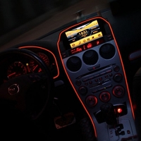 Interior Car Lights New Model EL Car Cold Light Line Car LED Lights Interior 2 Meters