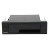 Internal Single Bay Mobile Rack Enclosure with LED Indicator Light Support Hot-swap for 2.5/3.5inches SATA HDD SSD Fit PC 5.25