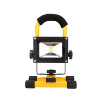 IP65 10w High Power 600LM LED Flood Light Rechargeable Adjustable Portable Durable Outdoor Daylight