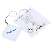 iPazzPort BT 4.0 APP Phone One Phone Dual SIM Card Adapter Camera Remote Control Shutter for iPhone/iPod Touch/iPad