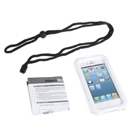 Ipega Waterproof Shockproof Snowfroof Dirtproof Silicon Protective Case for iPhone 5/5S with Strap White