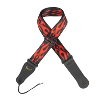 IRIN Guitar Strap Adjustable Polyester Belt PU Leather Ends for Acoustic Folk Classic Electric Guitar Bass