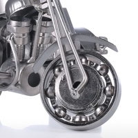 Iron Art Motorcycle Tooarts Home Decoration Handicraft Metal Sculpture Modern Sculpture Crafts Artwork Gift
