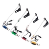 Iron Fishing Bite Alarm Hanger Swinger LED Illuminated Indicator