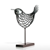 Iron Wire Bird Tooarts Metal Sculpture Home Decoration Creative Sculpture Bird
