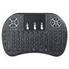 Italian Version Backlit 2.4GHz Wireless Keyboard Air Mouse Black