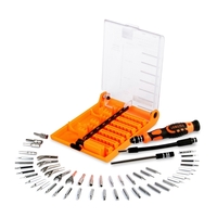 JAKEMY JM-8150 52 in 1 Laptop Screwdriver Set Professional Repair Hand Tools Kit for Mobile Phone Computer Electronic Model DIY Repair Silver