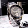 Jaragar Automatic Self-winding Mechanical Wrist Watch with Analog Display Stainless Strap Luxury Design Balance Wheel Gold & Black