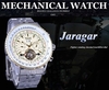 JARAGAR Fashion Automatic Mechanical Watch Stainless Steel Strap Men Wrist Watch