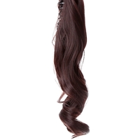 Jaw Clip Long Wavy Pony Tail Ponytail Wig Hairpiece Hair Extension