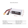 JHpower 22.2V 2200mAh 25C 6S LiPo Battery with XT60 Plug for RC 550 Multirotor Quadcopter Drone Car Boat Airplane Helicopter