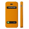 Jisoncase Flip Executive Case Cover for iPhone 5
