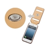 Jisoncase Genuine Leather Flip Case Cover for iPhone 5
