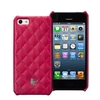 Jisoncase Matelasse Genuine Leather Case for iPhone 5