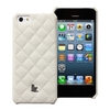 Jisoncase Matelasse Genuine Leather Case for iPhone 5