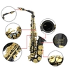 LADE Brass Engraved Eb E-Flat Alto Saxophone Sax
