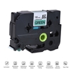 Laminated Label Tape Black on Red Compatible for Brother P-touch Label Printer PT-1010/PT-2100/PT-18R/PT-E200/PT-9500 9mm * 8m