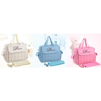 Large Capacity Baby Diaper Nappy Shoulder Bag Mummy Handbag with Changing Pad Liner