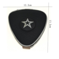 Large Capacity Guitar Pick Holder Case Bag Canvas with 20pcs Celluloid Picks