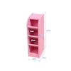 Large Capacity Pen Holder Container 4 Slots Wood Pencil Stationery Organizer for Office School Students Artists