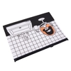 Large Capacity Transparent Pencil Bag Envelop Cosmetic Bag PVC for Students Girls Women School Stationery