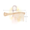 Large Wide Teeth Hair Comb Detangling Hairbrush Anti-static Comb Scalp Massage Lengthen Teeth Hairdressing Brush