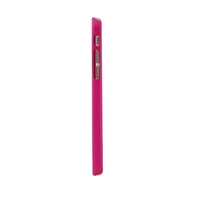 Lattice Grid Protective Brushed Aluminum Hard Back Case Cover Skin for Apple iPhone 6 Rose Red