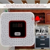 LCD Combustible Gas Leakage Alarm Sensor Tester Human Voice Warning Detector For Alarm System