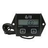 LCD Digital Display Engine Tach Hour Meter Motor Sroke Engine Car Motorcycle Boat Speedometer