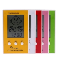 LCD Digital Thermometer Hygrometer Clock Temperature Humidity Measurement