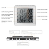 LCD Digital Wireless Indoor/Outdoor Thermometer Hygrometer