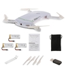 LDIRC RC102 Wifi FPV 0.3MP Camera Altitude Hold Foldable Mini Selfie RC Drone Quadcopte with 2 Extra Batteries
