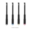 LDX-808 Aluminum Alloy Selfie Stick 4-Section Extendible Handheld Selfie Stick with Remote Controller Clip 36cm-110cm for GoPro Hero 6 5 4 3 3+ for Xiaoyi Andoer Action Cameras