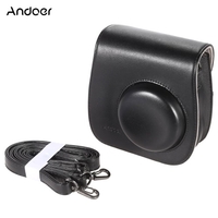 Leather Camera Case Bag Cover for Fuji Fujifilm Instax Mini8 Mini8s Single Shoulder Bag