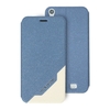 Leather Phone Case Flip Cover Shell Tempered Glass Phone Screen Protector 2 in 1 Gift Pack for HOMTOM HT16