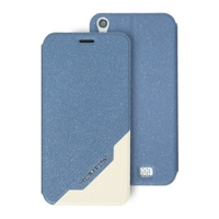 Leather Phone Case Flip Cover Shell Tempered Glass Phone Screen Protector 2 in 1 Gift Pack for HOMTOM HT16