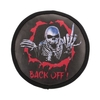 Leather Spare Tire Cover Skeleton Pattern for 1/10 HSP Redcat Traxxas Axial SCX10 RC4WD D90 CC01 RC Car