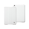 Leatherette Magnetic Smart Cover Protective Case Stand for iPad mini Wake-up Sleep Ultrathin White