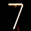 LED 0-9 Shape Figure Lamp Warm White