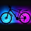 LED Bike Wheel Light Bicycle Wheel Tire Spoke Light Cycling Bike Wheel Warning Lamp Bike String Light Lamp