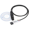Lixada USB to DMX Interface Adapter LED DMX512 Computer PC Stage Lighting Controller Dimmer