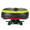 Lixada Wide Bicycle Saddle MTB Mountain Bike Seat Road Bike Seat Cycling Cushion Saddle with Reflective Sticker