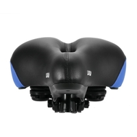 Lixada Wide Bicycle Saddle MTB Mountain Bike Seat Road Bike Seat Cycling Cushion Saddle with Safety Taillight