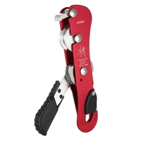 Lixida Outdoor Stop Descender Self-braking Self Locking Hand Control Descender Adventure Rock Climbing Caving Rescue Rappel Protect Tool